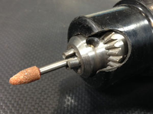 リューターの修理方法　砥石 変える モーター