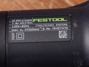 FESTOOL フェスツール 汚れ