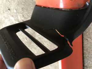 チェーンソー 破損箇所