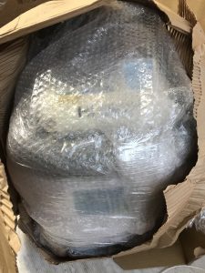 エアパッキン 巻きダンボール 梱包